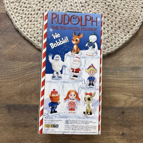 Rudolph The Red Nosed Reindeer Clarice Bobblehead 6” Island Of Misfit Toys - Picture 6 of 8